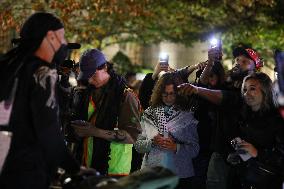 Election Night Near White House