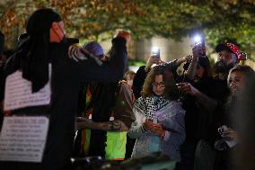 Election Night Near White House