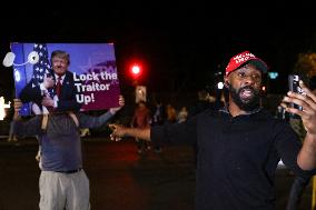 Election Night Near White House