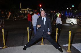 Election Night Near White House