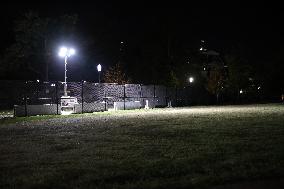 Election Night Security Precautions Near White House