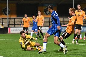 Cambridge United v Chelsea U21 - Bristol Street Motors Trophy