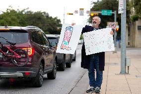 Voters Go To The Polls On Election Day In The Texas