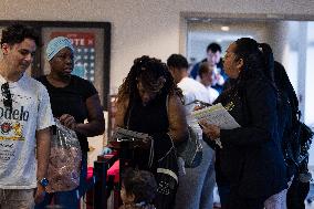 California Residents Register To Vote, And Vote, On Election Day, At The Sacramento County Voter Registration And Elections Offi