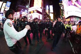 Pro-Palestinian Activists Protest On Election Day In New York City