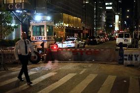 Trump Supporters Get Rowdy Outside Trump Tower In Midtown