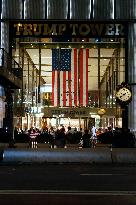 Trump Supporters Get Rowdy Outside Trump Tower In Midtown