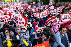 Rally In Support Of President Yoon Suk Yeol