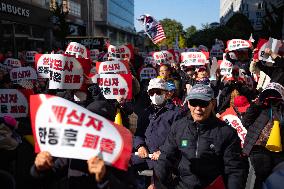 Rally In Support Of President Yoon Suk Yeol