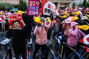 Rally In Support Of President Yoon Suk Yeol