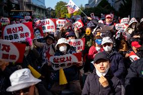 Rally In Support Of President Yoon Suk Yeol