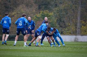 Training Session of Rugby XV de France - Marcoussis