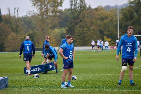 Training Session of Rugby XV de France - Marcoussis