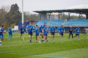 Training Session of Rugby XV de France - Marcoussis