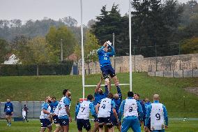 Training Session of Rugby XV de France - Marcoussis