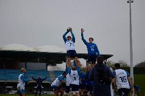 Training Session of Rugby XV de France - Marcoussis