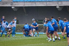 Training Session of Rugby XV de France - Marcoussis