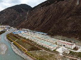 Construction of One of China's Largest Hydropower Stations - China