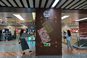 Harry Potter Themed Installations at Subway in Shanghai