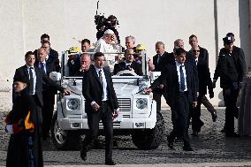 Pope Francis Leads The General Audience - Vatican