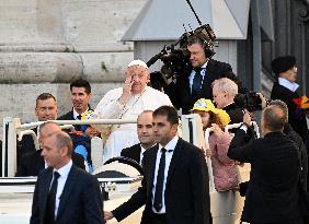 Pope Francis Leads The General Audience - Vatican