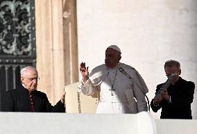 Pope Francis Leads The General Audience - Vatican