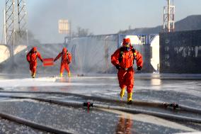 Port Emergency Response Drill Site in Lianyungang