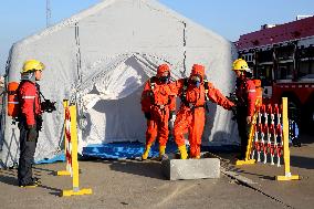 Port Emergency Response Drill Site in Lianyungang