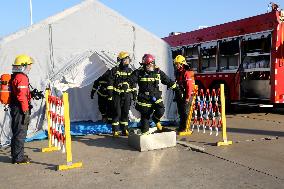 Port Emergency Response Drill Site in Lianyungang