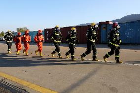 Port Emergency Response Drill Site in Lianyungang