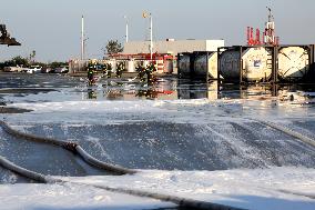 Port Emergency Response Drill Site in Lianyungang