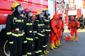 Port Emergency Response Drill Site in Lianyungang