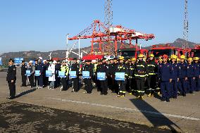 Port Emergency Response Drill Site in Lianyungang