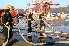 Port Emergency Response Drill Site in Lianyungang