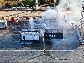 Port Emergency Response Drill Site in Lianyungang