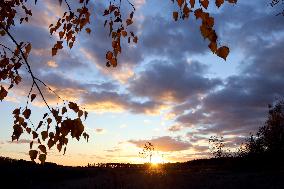 Kyiv region in autumn