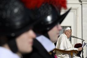 Pope Francis Wednesday Audience - Vatican