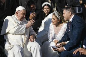 Pope Francis Wednesday Audience - Vatican