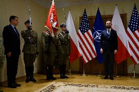 Polish MoD Awards U.S. Soldiers Stationed In Poland.