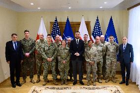 Polish MoD Awards U.S. Soldiers Stationed In Poland.