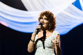 Fiorella Mannoia Performs In Naples