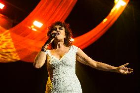 Fiorella Mannoia Performs In Naples