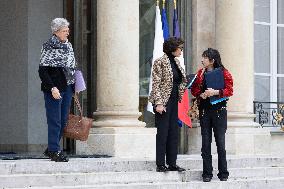 Weekly Cabinet Meeting - Paris