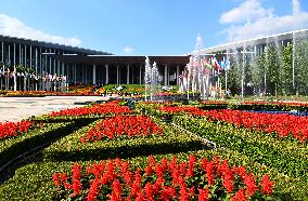 Tourists Visit 7TH CIIE in Shanghai