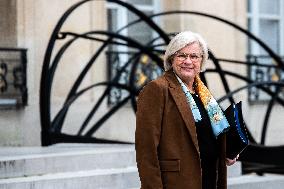 Council Of Ministers At The Elysee Palace