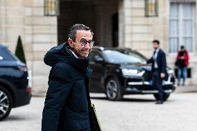 Council Of Ministers At The Elysee Palace