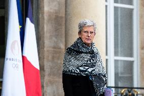 Council Of Ministers At The Elysee Palace