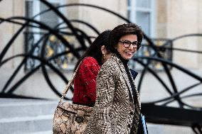 Council Of Ministers At The Elysee Palace