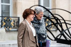 Council Of Ministers At The Elysee Palace