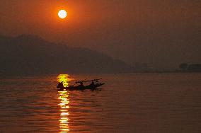 Sunset In Srinagar